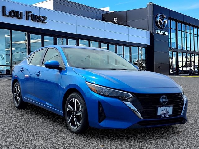 Electric Blue Metallic 2025 Nissan Sentra Sedan Front-Wheel Drive Continuously Variable Transmission