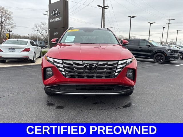 Certified Used 2023 Red Hyundai Limited image 12