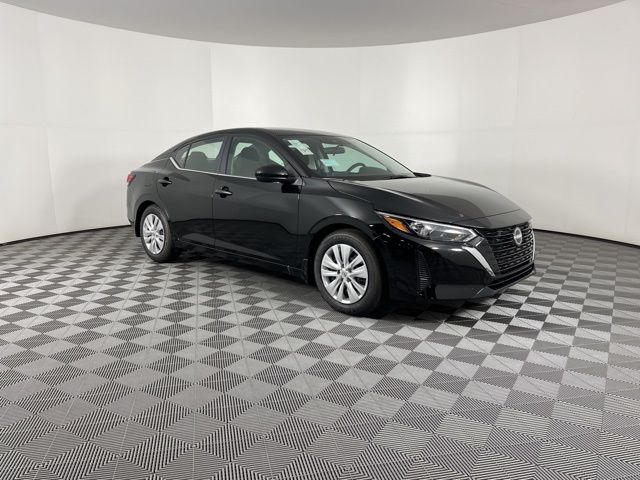 2025 Super Black Nissan Sentra S FWD Sedan