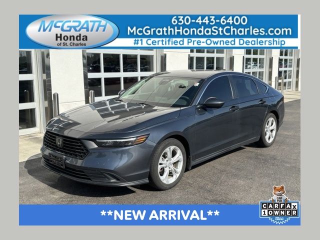 Meteorite Gray Metallic 2024 Honda Accord Sedan Front-Wheel Drive Continuously Variable Transmission