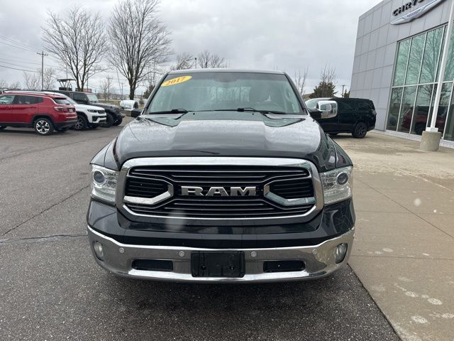 2017 Ram 1500 Laramie - Brilliant Black Crystal Pearlcoat exterior view 2