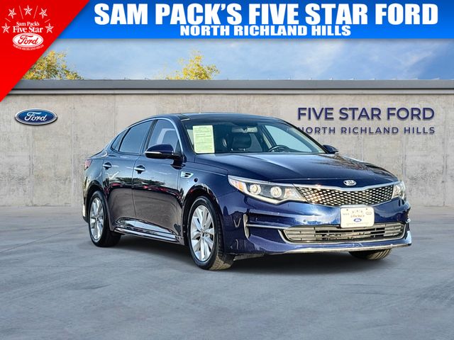Horizon Blue 2016 Kia Optima Sedan Front-Wheel Drive 6-Speed Automatic