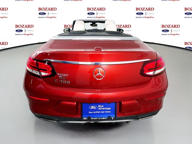 2019 Red Mercedes-Benz C-Class C 300 RWD Convertible