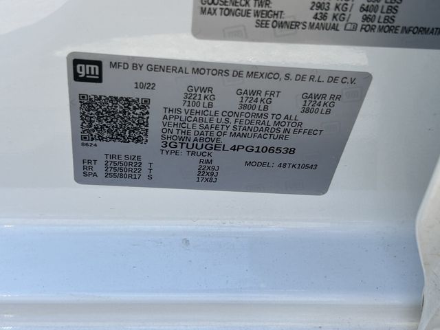 2023 GMC Sierra 1500 Denali White at Bayway Chrysler Dodge Jeep Ram