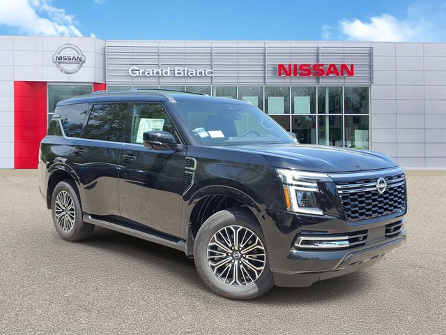 Super Black 2025 Nissan Armada SL 4WD SUV / Crossover Four-Wheel Drive 9-Speed Automatic