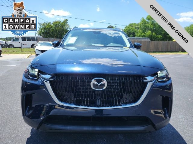 2025 Mazda CX-90 3.3 Turbo Preferred Blue at Stokes Mazda
