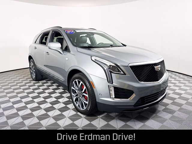 Argent Silver Metallic 2024 Cadillac XT5 Sport AWD SUV / Crossover Four-Wheel Drive 9-Speed Automatic