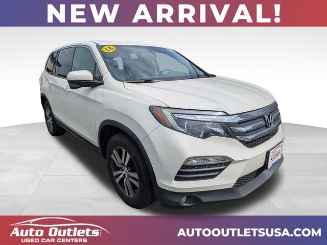 White 2018 Honda Pilot SUV / Crossover All-Wheel Drive 6-Speed Automatic