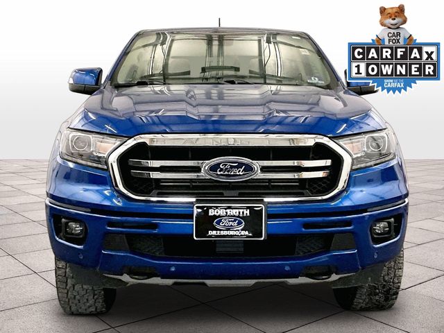 2019 Ford Ranger Lariat Blue at Sutliff Volkswagen