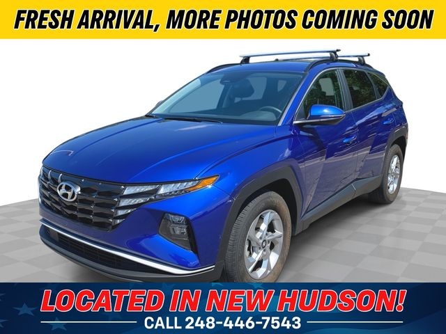 Intense Blue 2023 Hyundai Tucson SUV / Crossover Front-Wheel Drive 8-Speed Automatic