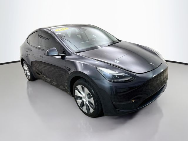 Gray 2024 Tesla Model Y SUV / Crossover All-Wheel Drive 1-Speed Automatic