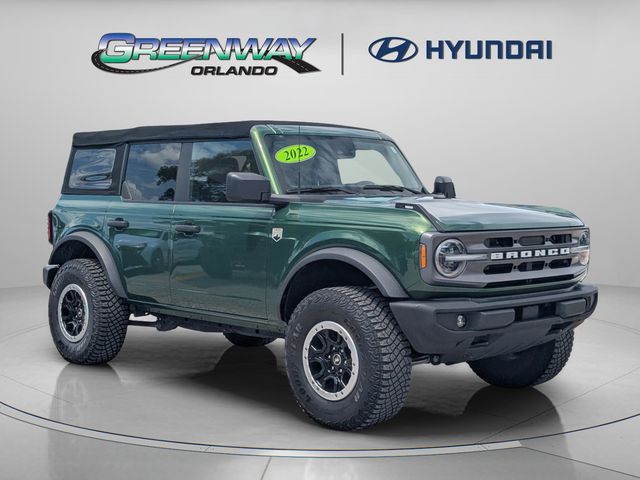Eruption Green Metallic 2022 Ford Bronco Big Bend 4-Door 4WD SUV / Crossover Four-Wheel Drive Automatic