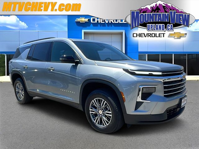 Sterling Gray Metallic 2025 Chevrolet Traverse SUV / Crossover Four-Wheel Drive 8-Speed Automatic