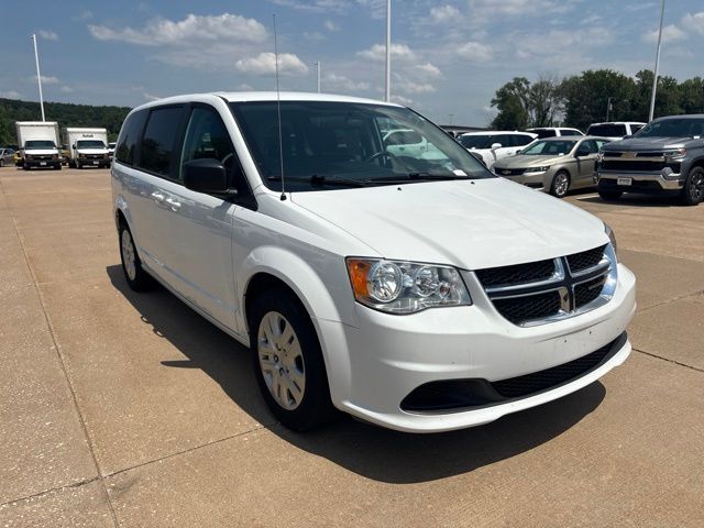 White Knuckle Clearcoat 2018 Dodge Grand Caravan Minivan Front-Wheel Drive 6-Speed Automatic