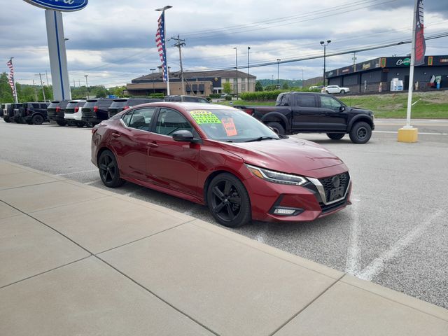 Used 2022 Nissan Sentra SR with VIN 3N1AB8DV1NY211775 for sale in Glen Dale, WV