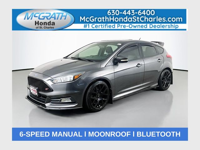 Gray (Magnetic) 2015 Ford Focus ST Hatchback Front-Wheel Drive 6-Speed Manual
