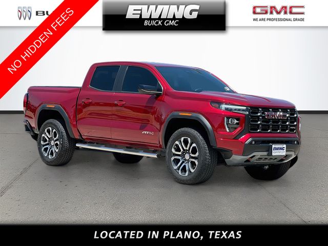 Volcanic Red Tintcoat 2023 GMC Canyon Pickup Truck Four-Wheel Drive 8-Speed Automatic