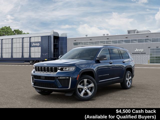 Fathom Blue Pearlcoat 2026 Jeep Grand Cherokee L SUV / Crossover 4X2 8-Speed Automatic