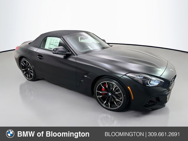 Black 2026 BMW Z4 M40i RWD Convertible Rear-Wheel Drive Manual