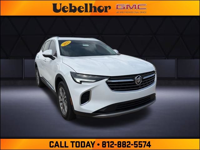 Summit White 2022 Buick Envision Preferred FWD SUV / Crossover Front-Wheel Drive 9-Speed Automatic