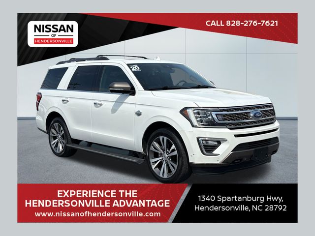 White Metallic 2020 Ford Expedition King Ranch 4WD SUV / Crossover Four-Wheel Drive Automatic