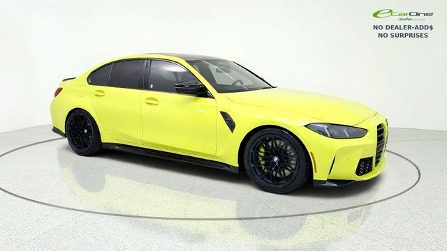Sao Paulo Yellow 2025 BMW M3 Sedan All-Wheel Drive 8-Speed Automatic