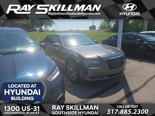 Gray 2014 Chrysler 300 Sedan All-Wheel Drive 8-Speed Automatic