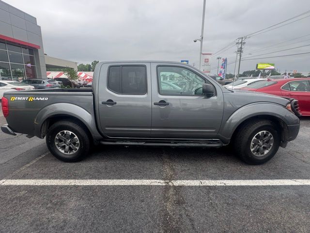 Gray (Gun Metallic) 2017 Nissan Frontier Desert Runner Crew Cab Pickup Truck 4X2 5-Speed Automatic Overdrive