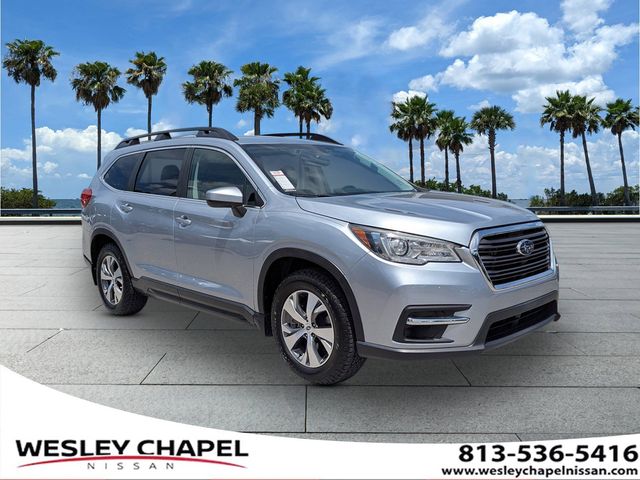 Ice Silver Metallic 2021 Subaru Ascent Premium 8-Passenger AWD SUV / Crossover All-Wheel Drive Continuously Variable Transmission