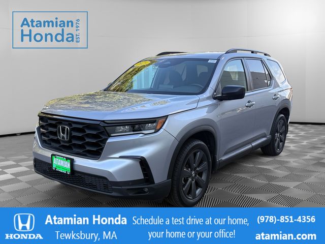 Silver 2025 Honda Pilot SUV / Crossover All-Wheel Drive Automatic