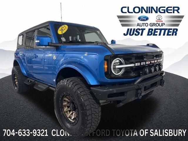 Velocity Blue Metallic 2023 Ford Bronco SUV / Crossover Four-Wheel Drive Automatic