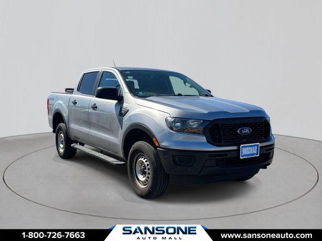 Silver Metallic 2020 Ford Ranger XL SuperCrew 4WD Pickup Truck Four-Wheel Drive Automatic