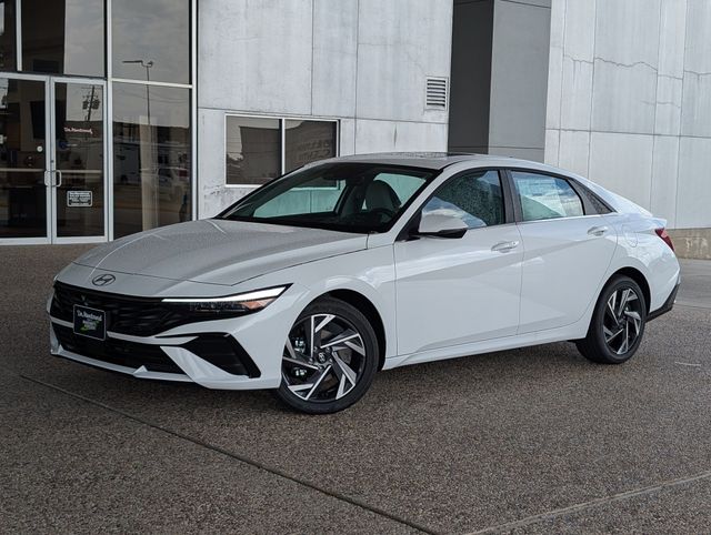 2026 Hyundai Elantra Limited White at DeMontrond Gulf Freeway