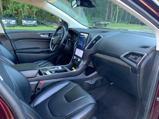 Certified Used 2022 Red Ford Titanium image 15