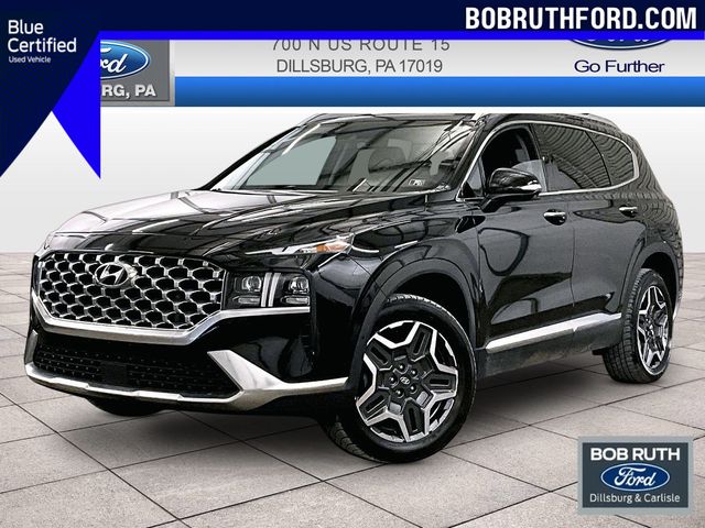 Twilight Black 2022 Hyundai Santa Fe Limited AWD SUV / Crossover All-Wheel Drive Automatic