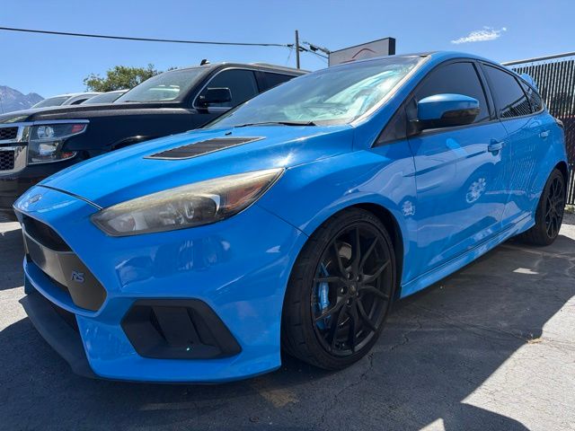 Blue 2016 Ford Focus RS Hatchback All-Wheel Drive 6-Speed Manual