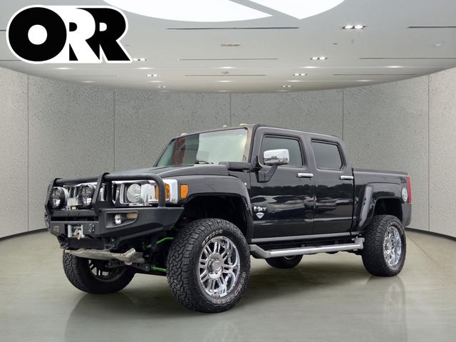 Black 2009 Hummer H3T Pickup Truck Four-Wheel Drive 4-Speed Automatic Overdrive