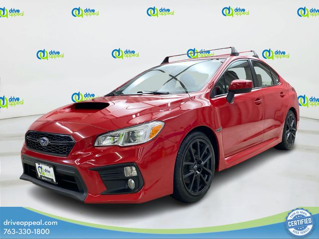 Pure Red 2020 Subaru WRX Sedan All-Wheel Drive 6-Speed Manual