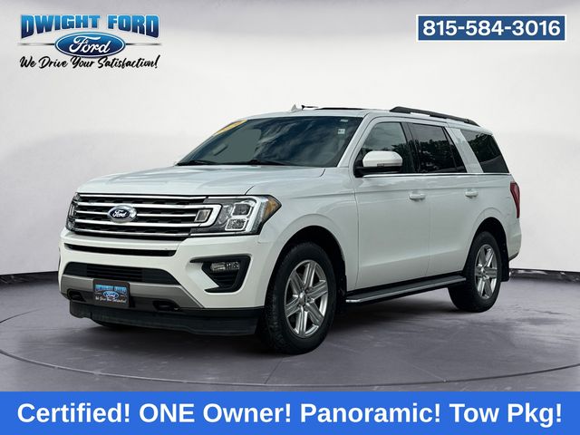 White Metallic 2020 Ford Expedition SUV / Crossover Four-Wheel Drive Automatic