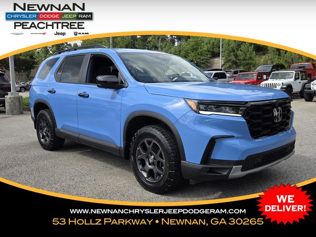 Blue 2025 Honda Pilot SUV / Crossover All-Wheel Drive Automatic