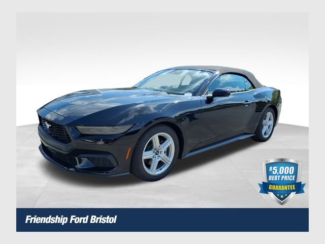 Shadow Black 2026 Ford Mustang Convertible Rear-Wheel Drive Automatic