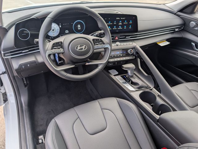 2026 Hyundai Elantra Limited White at Baytown Hyundai