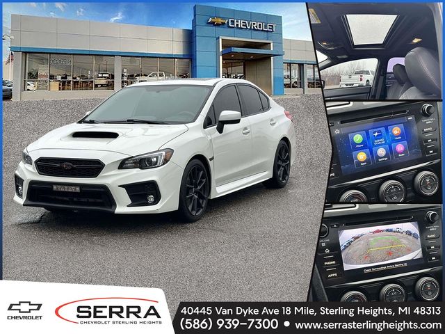 Crystal White Pearl 2020 Subaru WRX Limited AWD Sedan All-Wheel Drive Manual