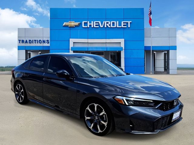 2026 Honda Civic Hybrid Sport Touring Gray at AutoSavvy Houston Northwest