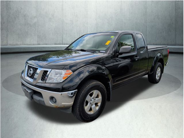 Super Black Metallic 2009 Nissan Frontier Pickup Truck Four-Wheel Drive 6-Speed Manual Overdrive
