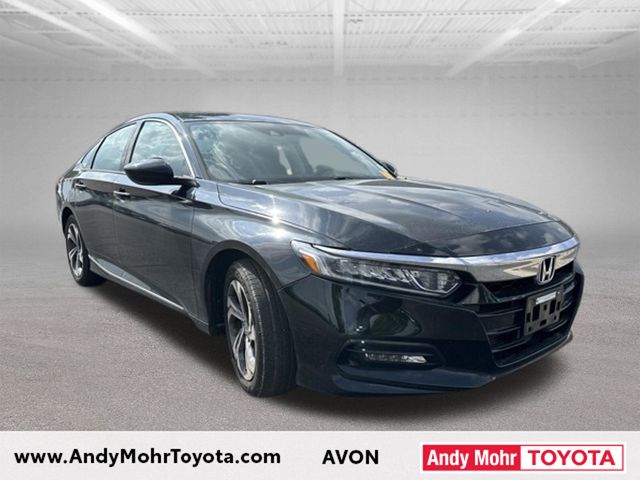 Crystal Black Pearl 2018 Honda Accord Sedan Front-Wheel Drive Continuously Variable Transmission