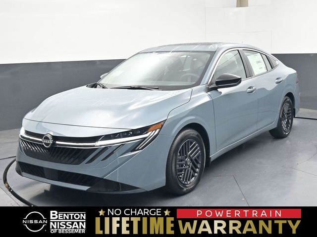 Atlantic Gray Metallic 2026 Nissan Sentra Sedan Front-Wheel Drive Continuously Variable Transmission