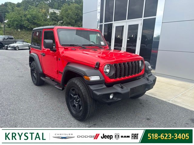 Firecracker Red Clearcoat 2026 Jeep Wrangler SUV / Crossover Four-Wheel Drive 8-Speed Automatic