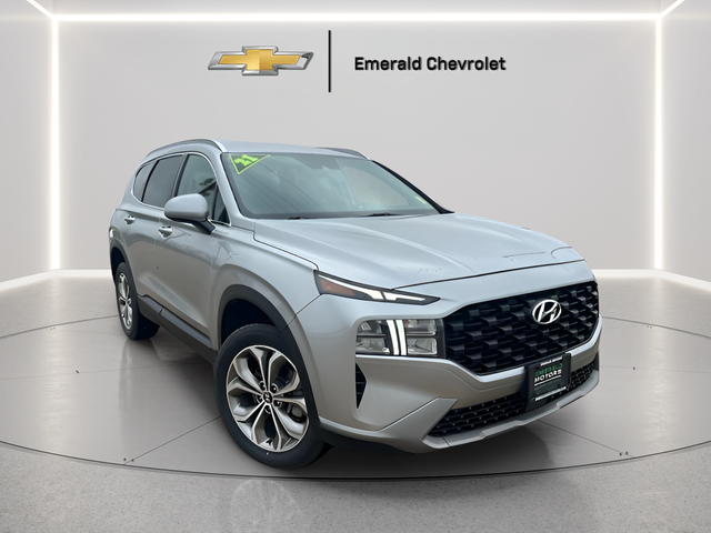 Shimmering Silver Pearl 2021 Hyundai Santa Fe SEL AWD SUV / Crossover All-Wheel Drive 8-Speed Automatic