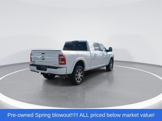 Used 2023 Bright White Clearcoat Ram Limited Longhorn image 8